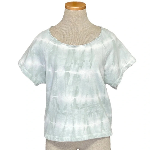 R.G. Kane Tops - R.G. Kane T-Shirt Tie Dye Print Green White Size XS